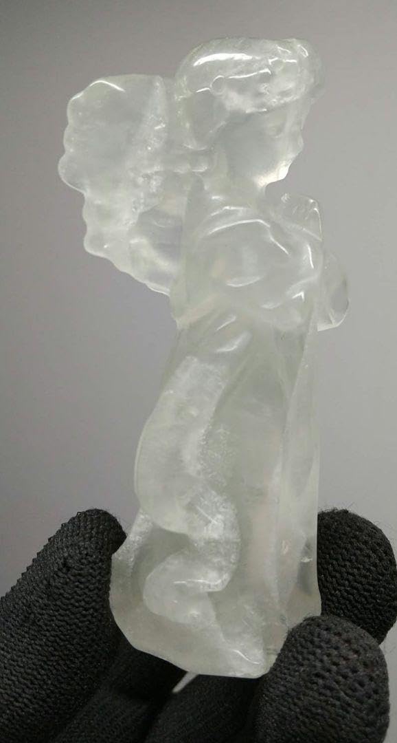 希少カラー フローライト エンジェル 天使 アップルグリーンカラー 蛍石 彫刻 Amazon.co.jp: カラー フローライト エンジェル 天使 アップル